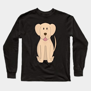 Dog Cartoon Amazing Labrador Retriever Long Sleeve T-Shirt